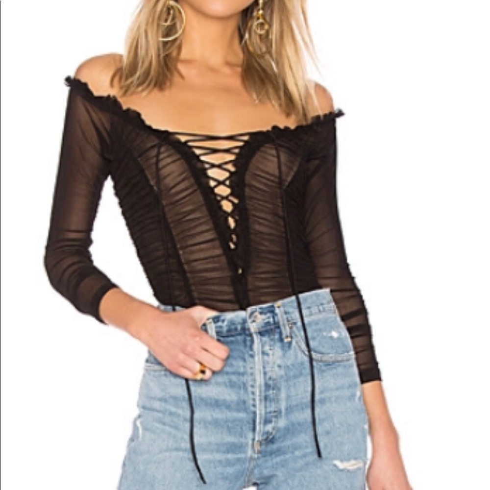 Majorelle Cleo bodysuit black M
